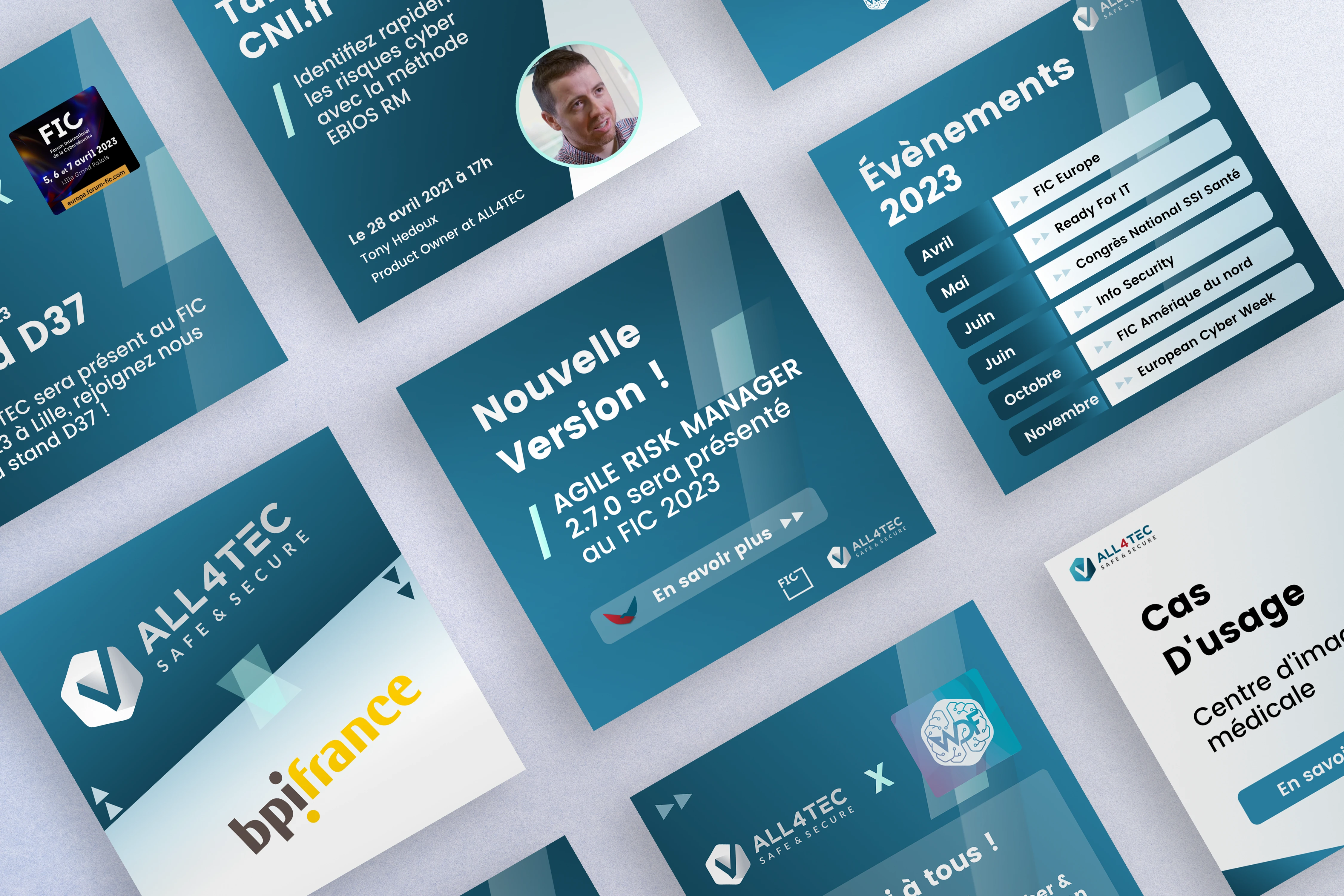 All4tec — social media templates